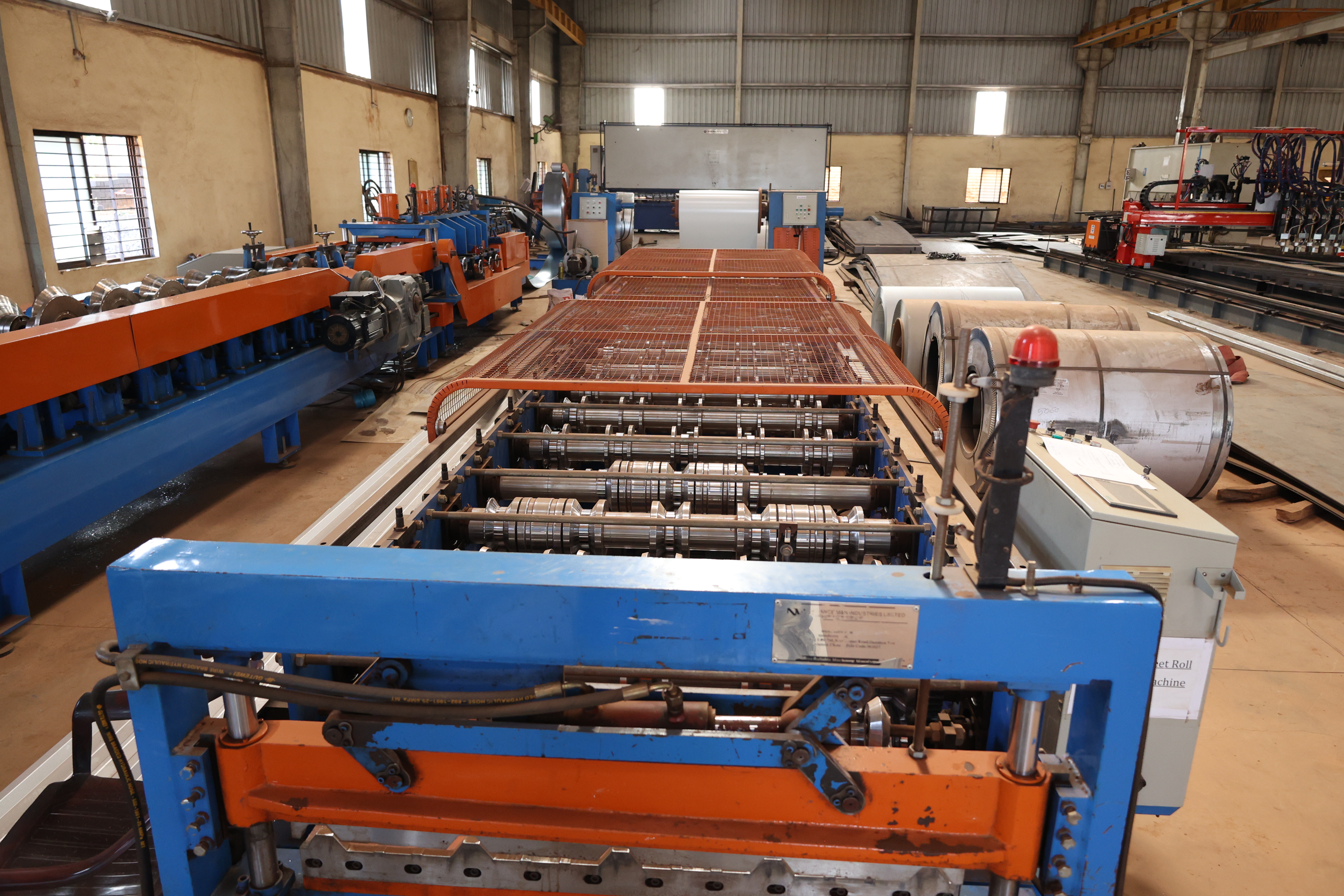Roofing Sheets Machine